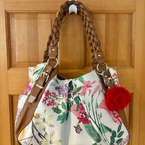Relic by Fossil Floral Shoulder Bag NWOT